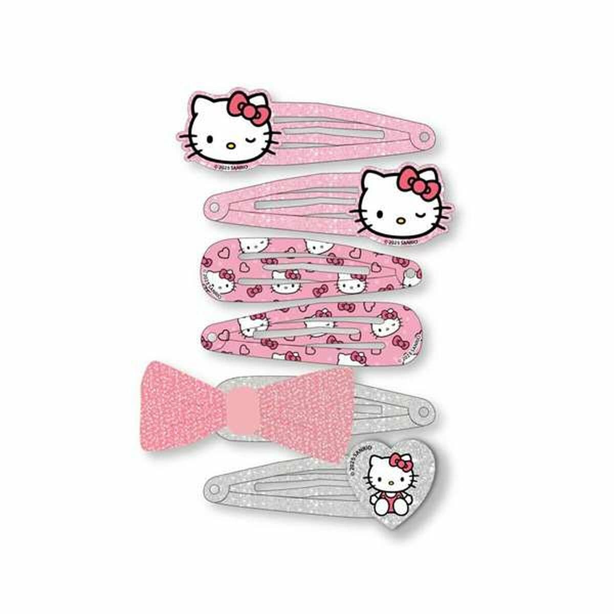 Haarspangen Hello Kitty Rosa - Image 5