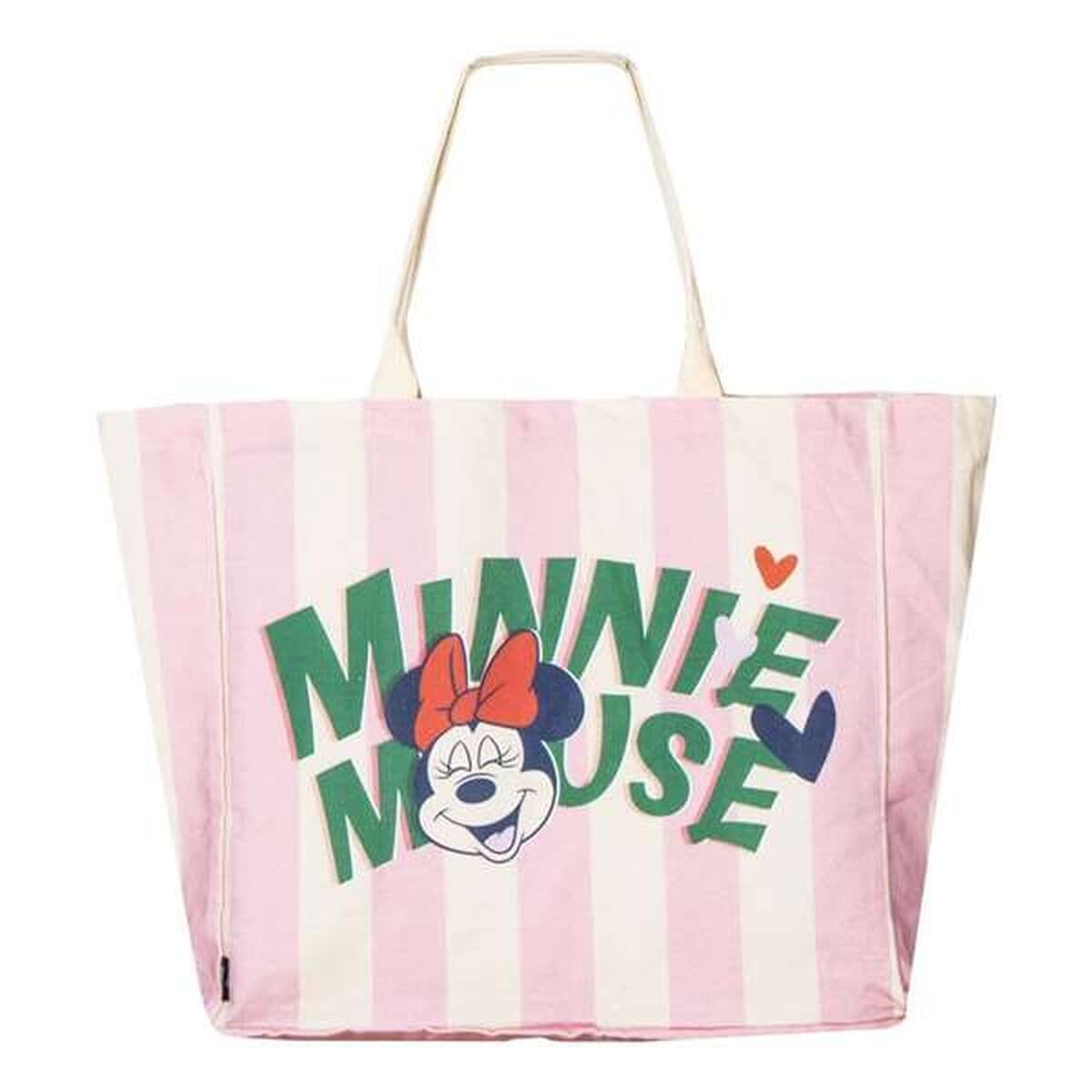 Shopping Bag Minnie Mouse Rosa 48 x 43 x 17 cm