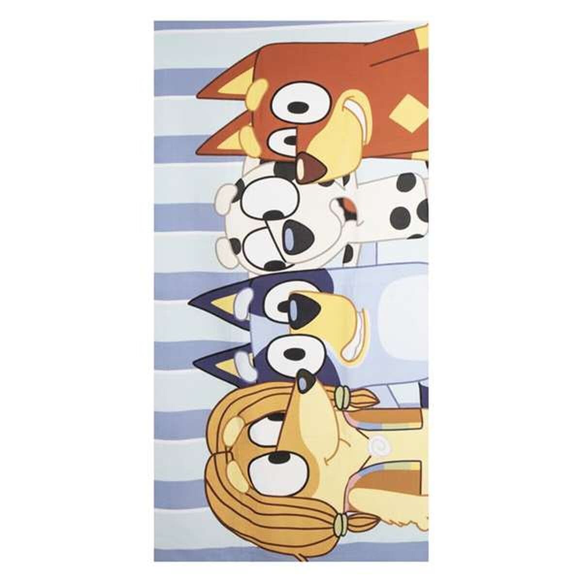 Strandbadetuch Bluey Hellblau 70 x 140 cm