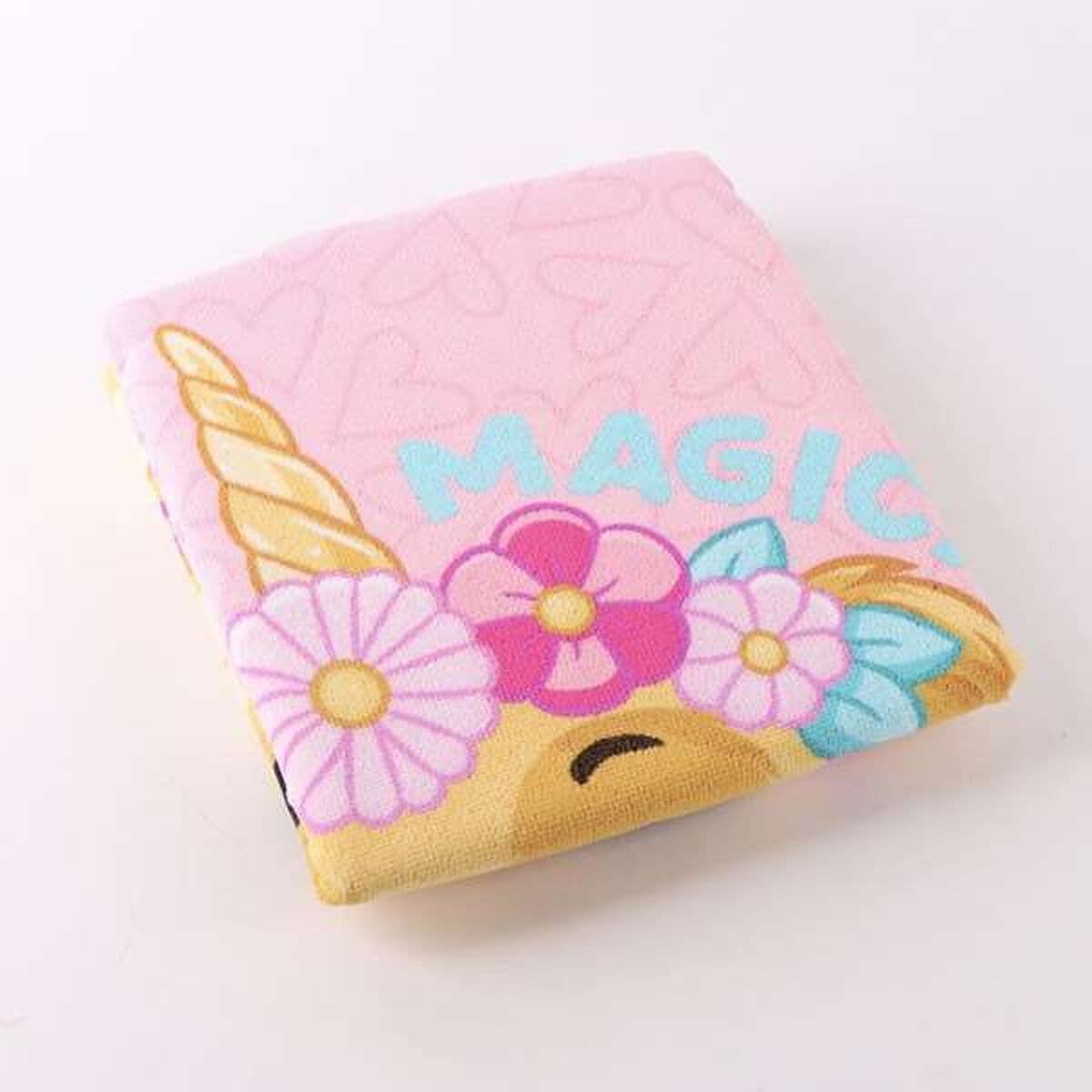 Badduksponcho med luva The Paw Patrol Rosa 55 x 77 cm - Image 3