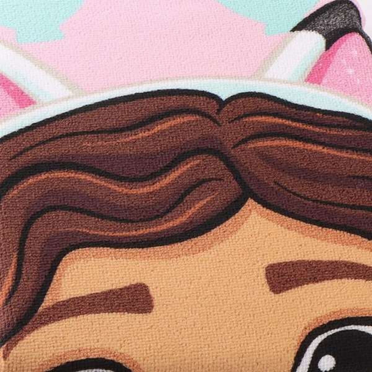 Poncho-Toalla con Capucha Gabby's Dollhouse Rosa claro 55 x 77 cm - Image 4