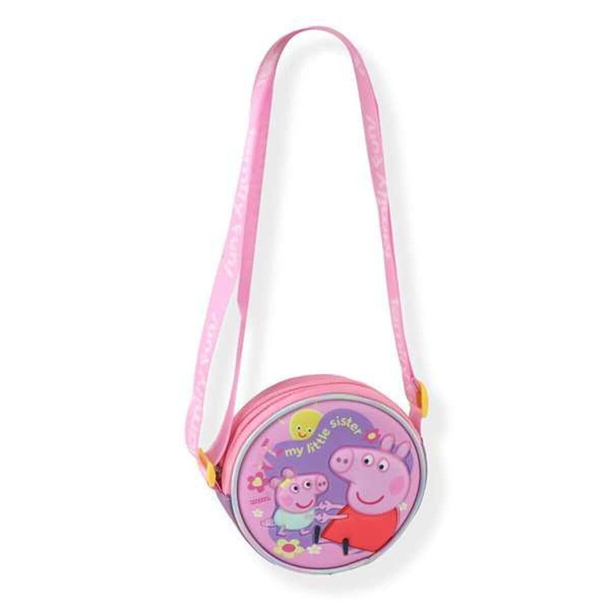 Borsa a Tracolla Peppa Pig Rosa 13 x 13 x 4 cm - Image 3