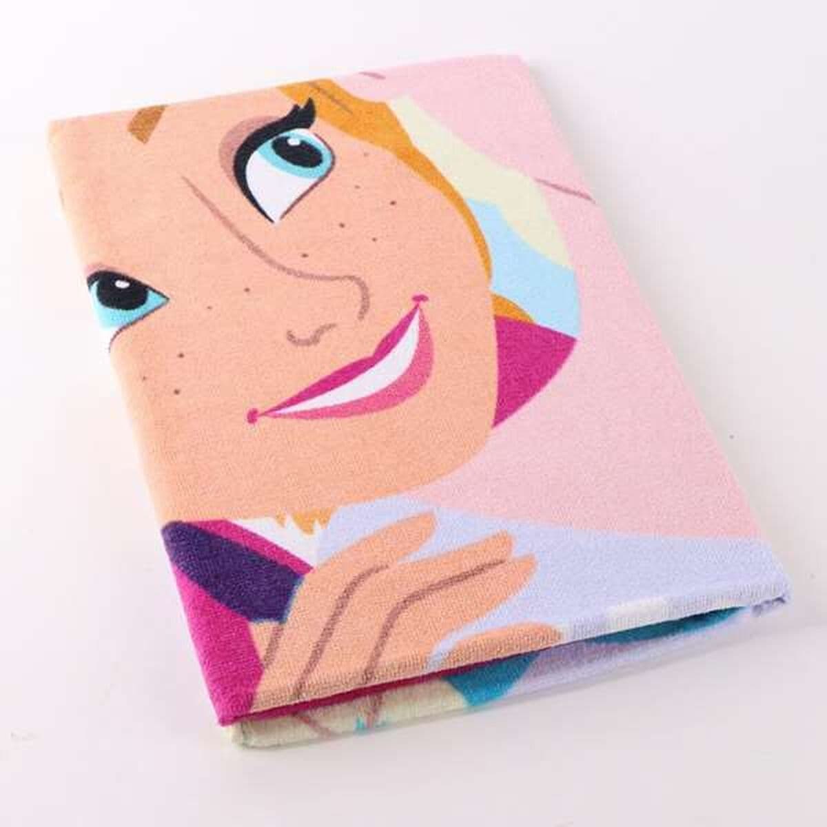 Ručnik za Plažu Frozen Svetlo Plava 70 x 140 cm - Image 2