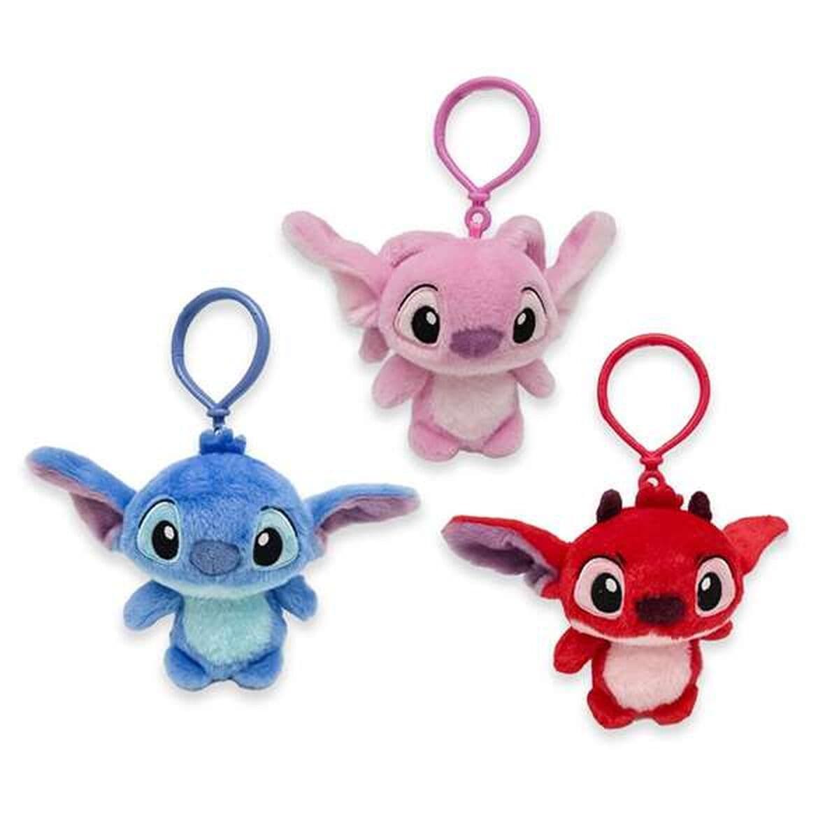 Llavero Peluche Stitch Rosa