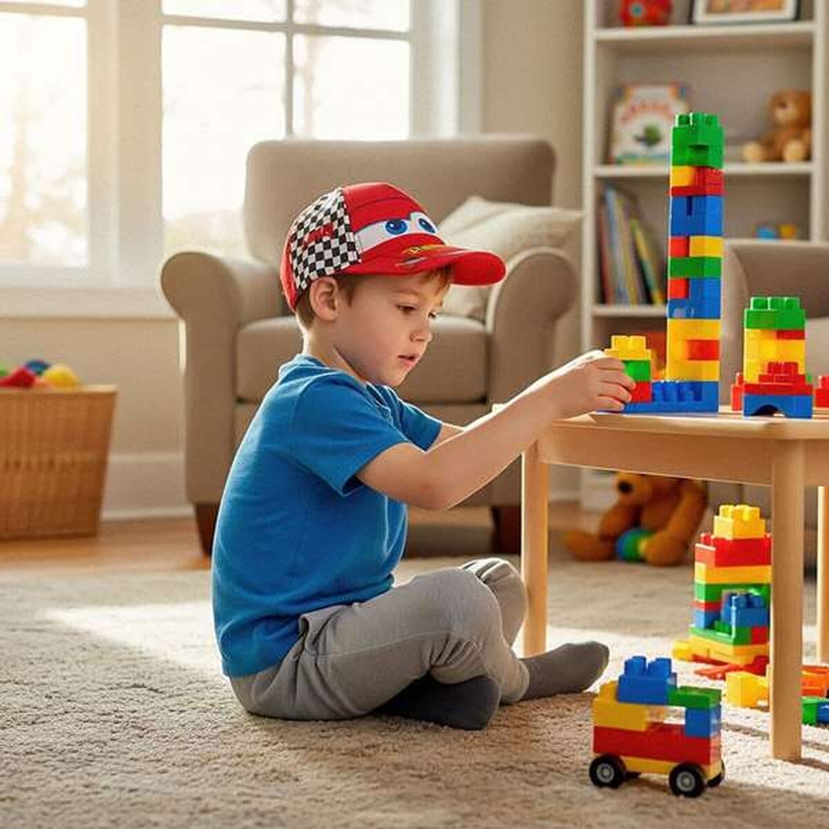 Gorra Infantil Cars Rojo - Image 6