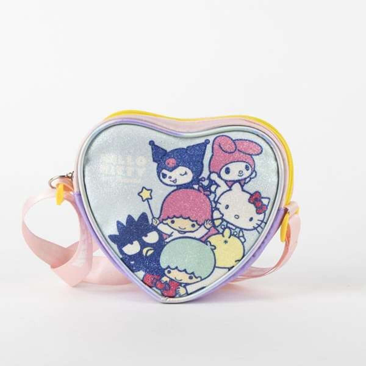 Mala a Tiracolo Hello Kitty Azul Claro 15 x 14 x 4 cm - Image 4