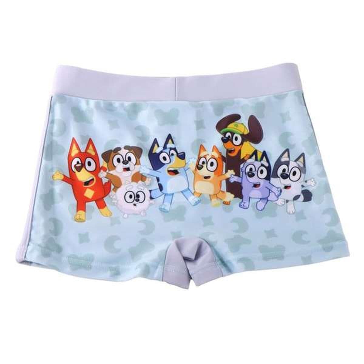 Bañador Boxer Para Niños Bluey Light Blue - Image 2