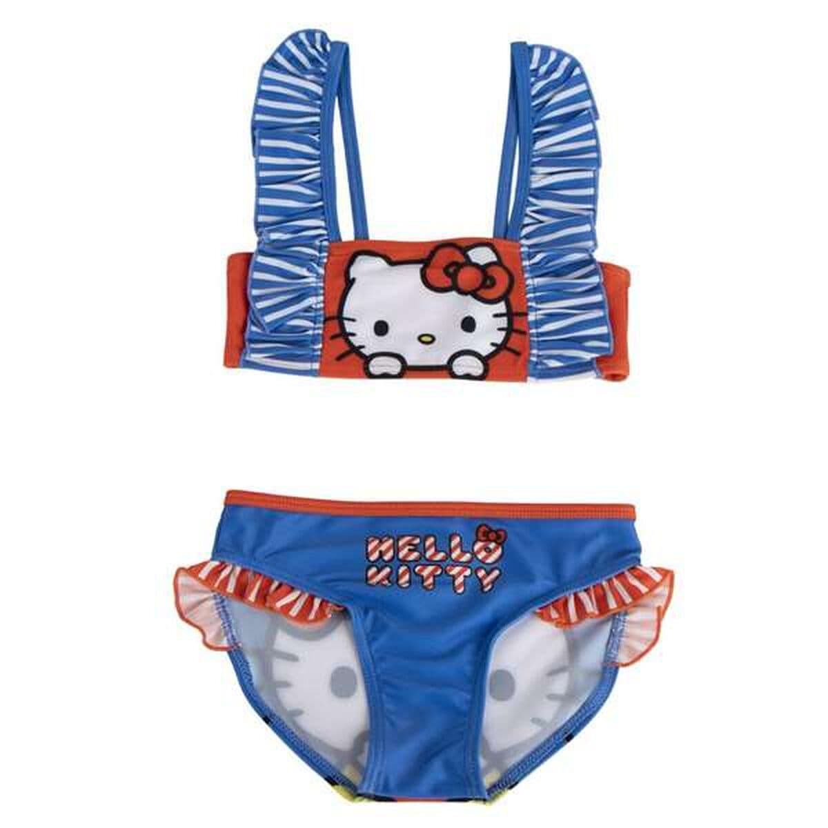 Bikiniunterteil für Mädchen Hello Kitty Rot