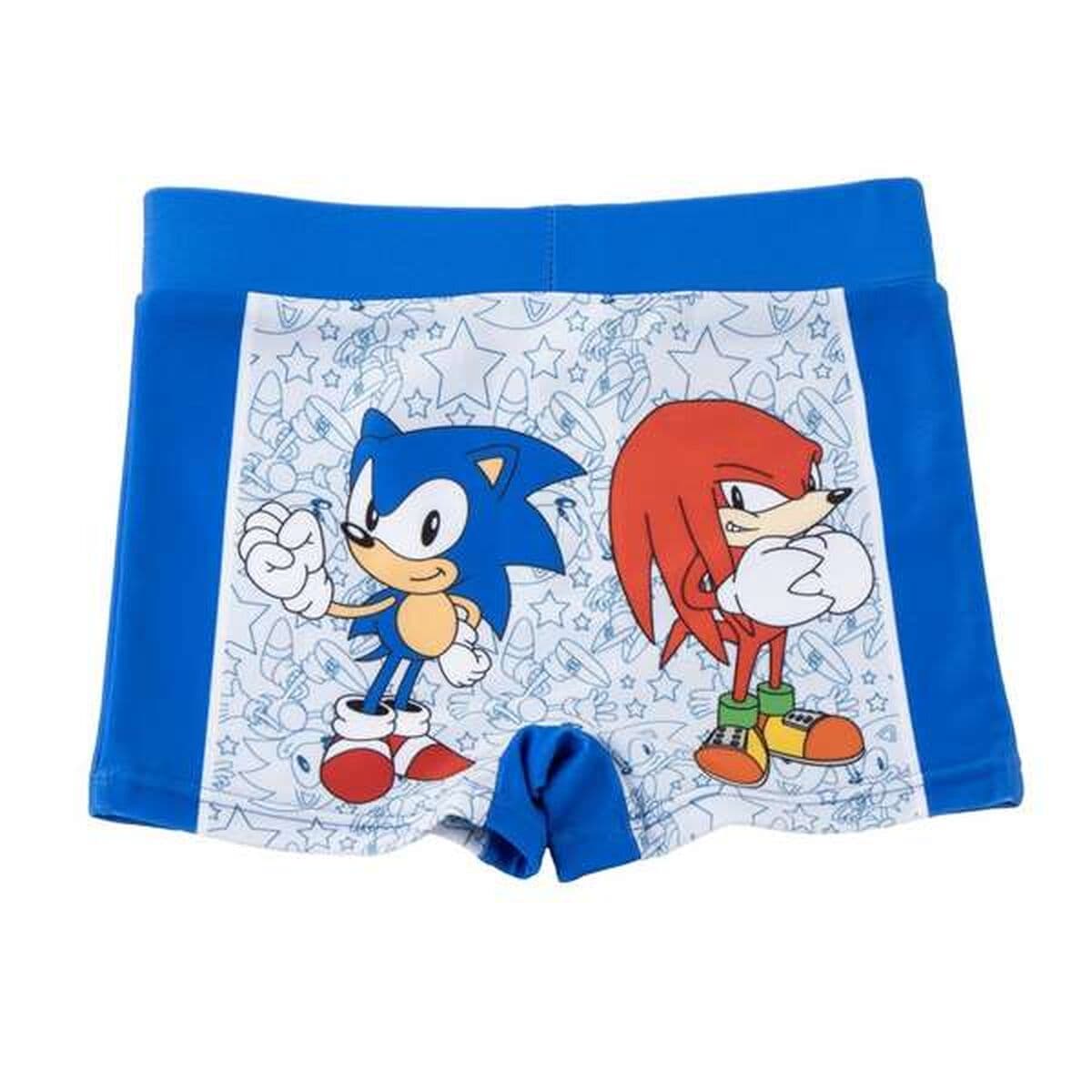 Bañador Boxer Para Niños Sonic Azul claro - Image 2