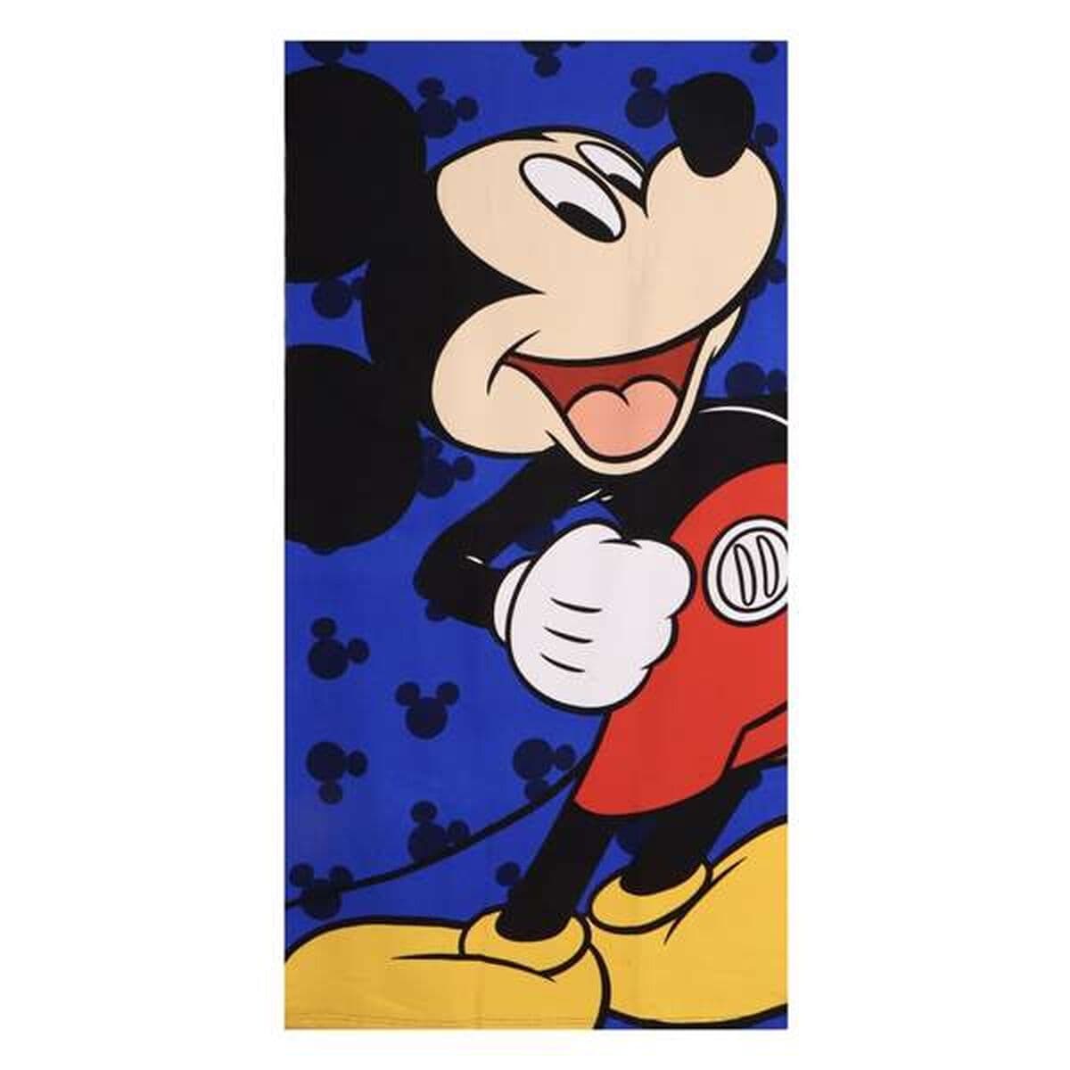 Strandbadduk Mickey Mouse Röd 70 x 140 cm