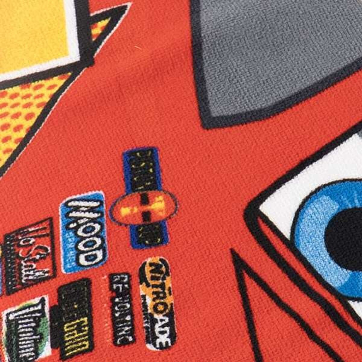 Paplūdimio rankšluostis Cars Raudona 70 x 140 cm - Image 3