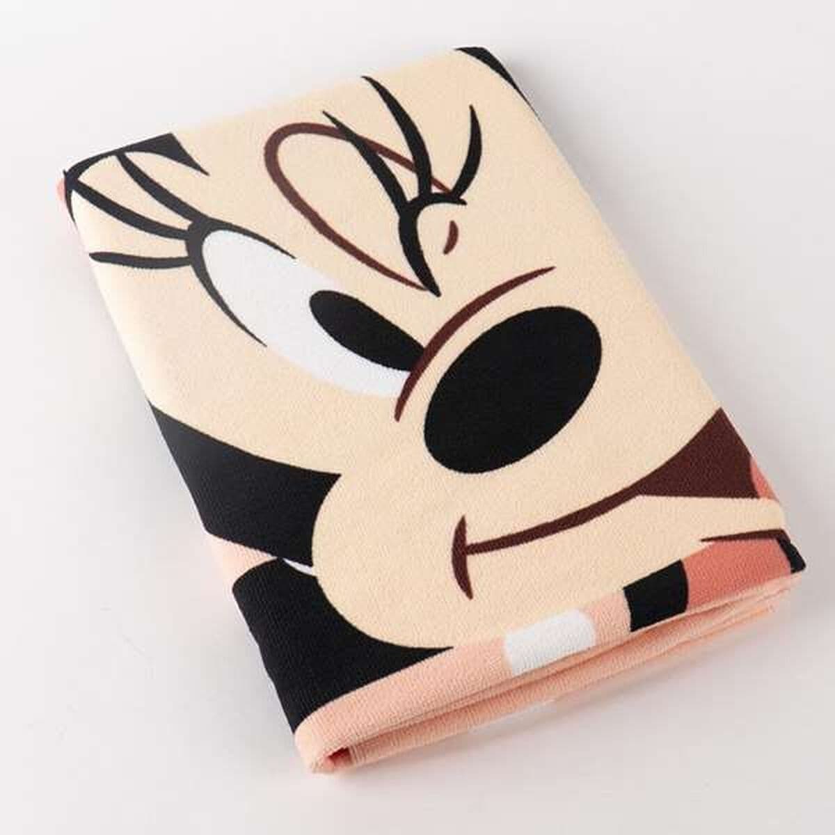 Toalla de Playa Minnie Mouse 70 x 140 cm Coral - Image 2