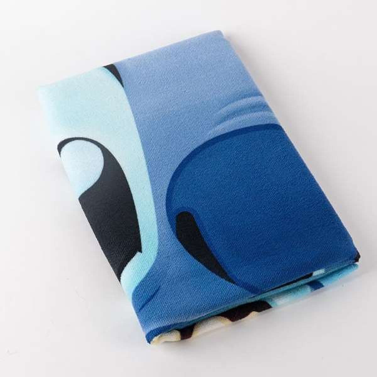 Strandbadduk Stitch Blå 70 x 140 cm - Image 2