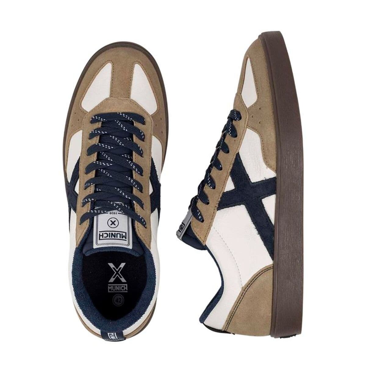 Obuwie Sportowe Męskie Munich Munich Break 45 Biały - Image 4