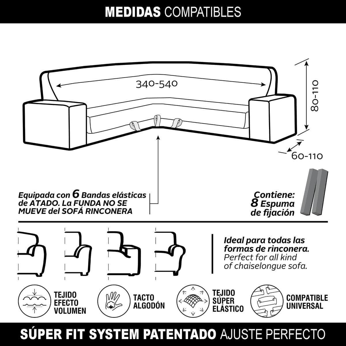 Sofföverdrag Sofaskins NIAGARA (Renoverade A) - Image 17