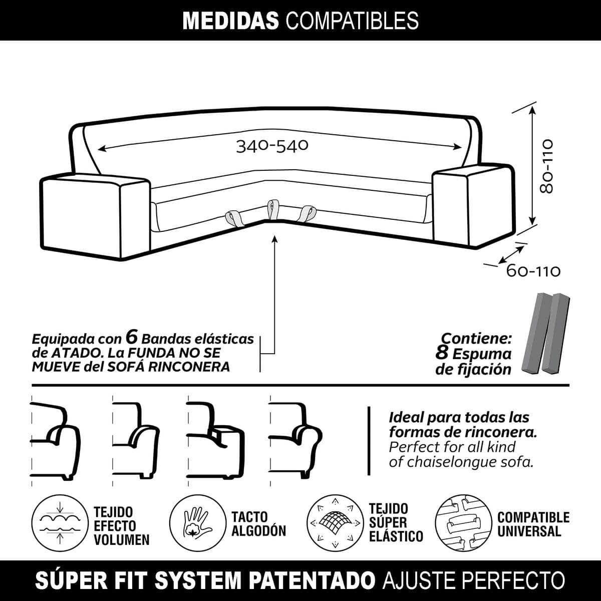 Sofföverdrag Sofaskins NIAGARA (Renoverade A) - Image 14