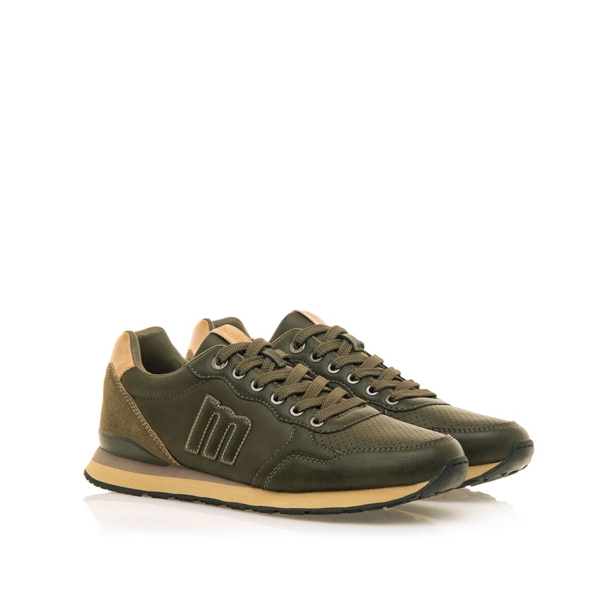 Zapatillas Casual Hombre Mustang Flore Kakhy Bussi Kakhy 84755 C56225 Verde - Image 2