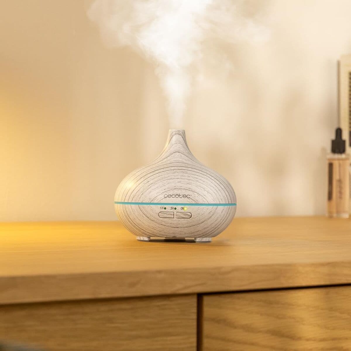 Cecotec Humidificador ultrasónico Pure Aroma 150 Yang White 150 ml 7 W luz LED aromaterapia - Image 3
