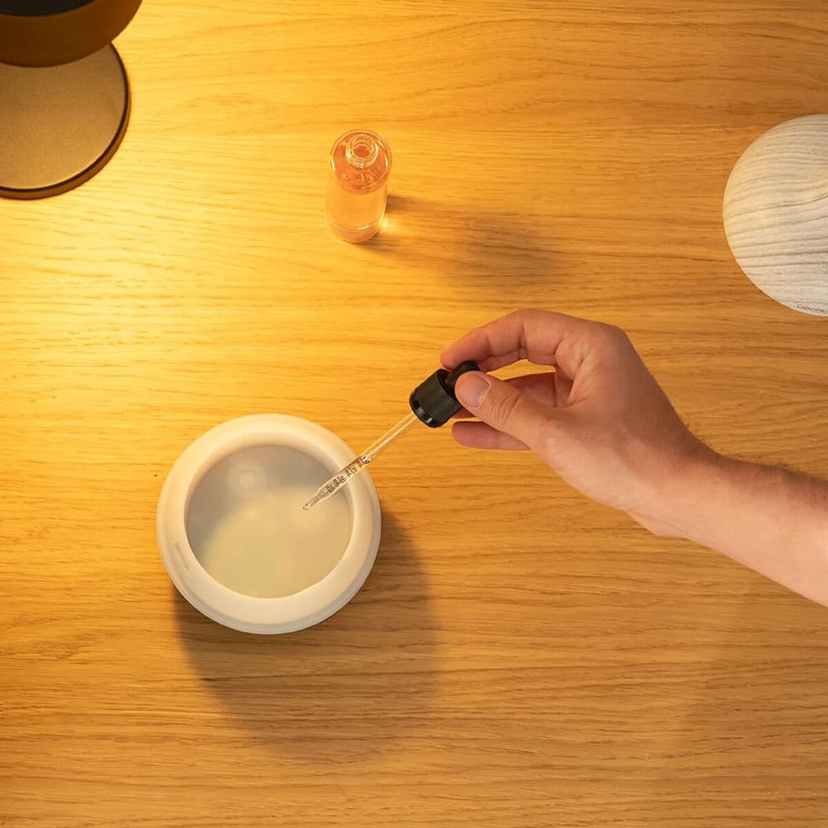 Cecotec Humidificador ultrasónico Pure Aroma 150 Yang White 150 ml 7 W luz LED aromaterapia - Image 4