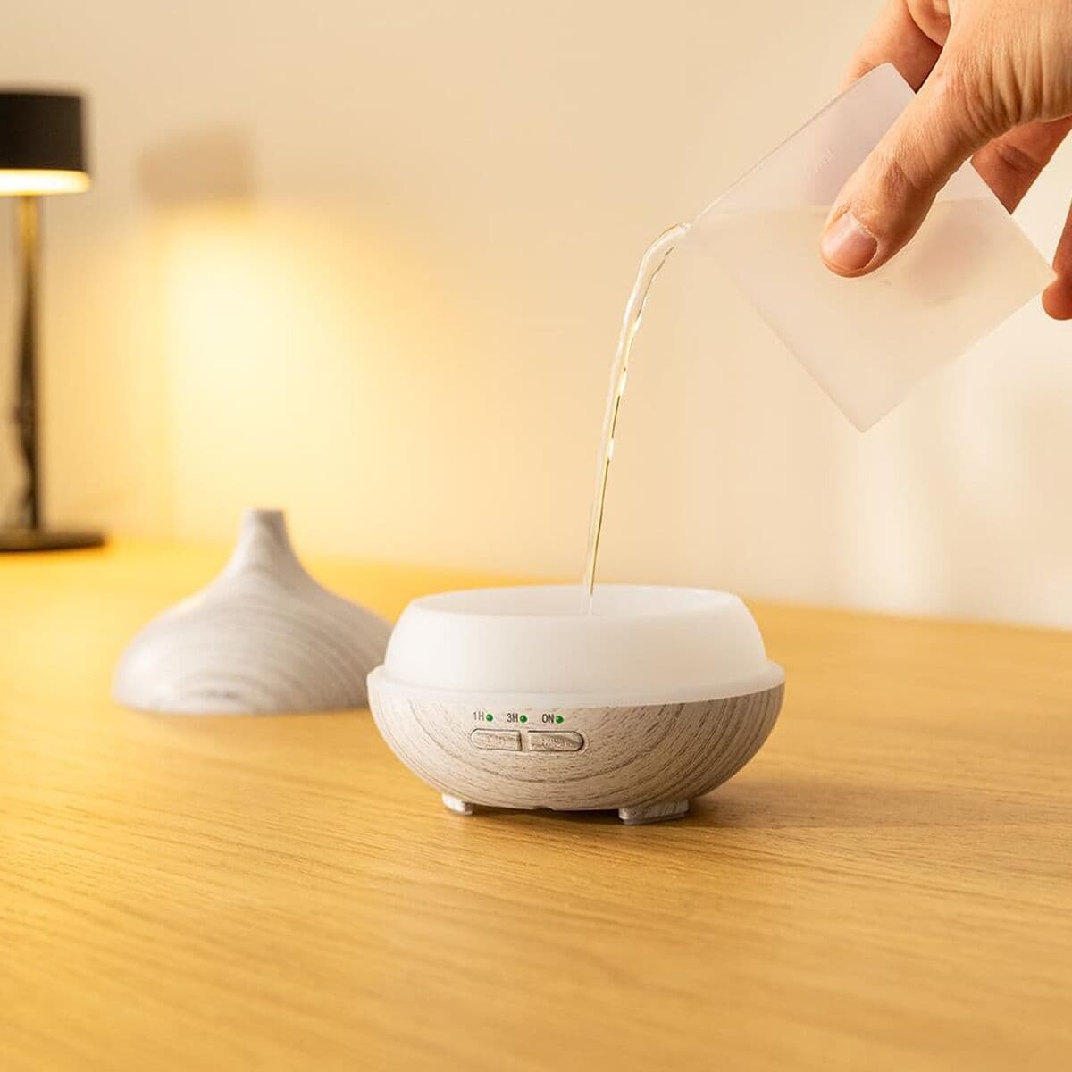 Cecotec Humidificador ultrasónico Pure Aroma 150 Yang White 150 ml 7 W luz LED aromaterapia - Image 5