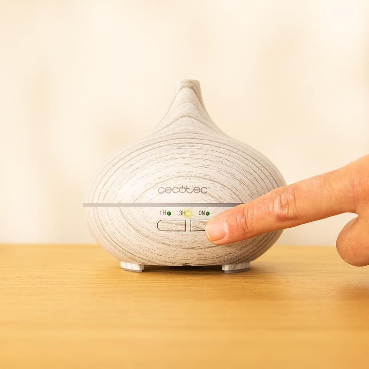 Cecotec Humidificador ultrasónico Pure Aroma 150 Yang White 150 ml 7 W luz LED aromaterapia - Image 6