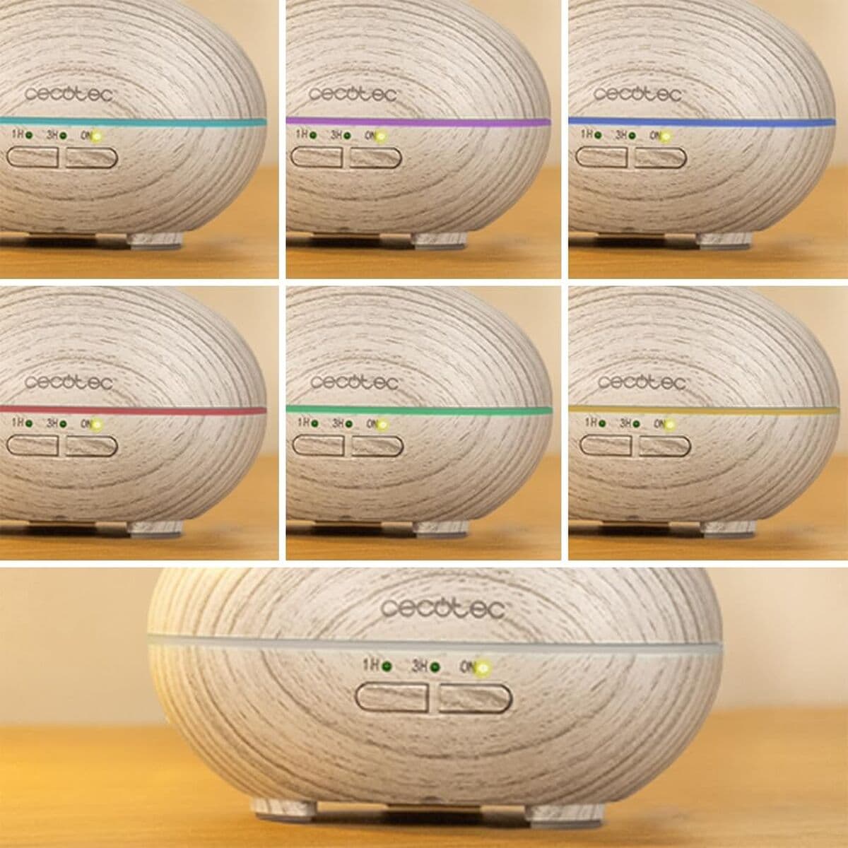 Cecotec Humidificador ultrasónico Pure Aroma 150 Yang White 150 ml 7 W luz LED aromaterapia - Image 7