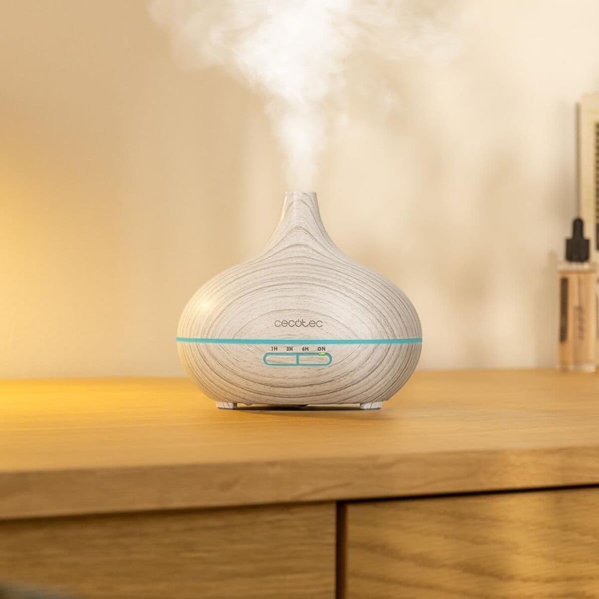 Cecotec Humidificador ultrasónico Pure Aroma 300 Yang White 300ml 10W LED aromaterapia - Image 4