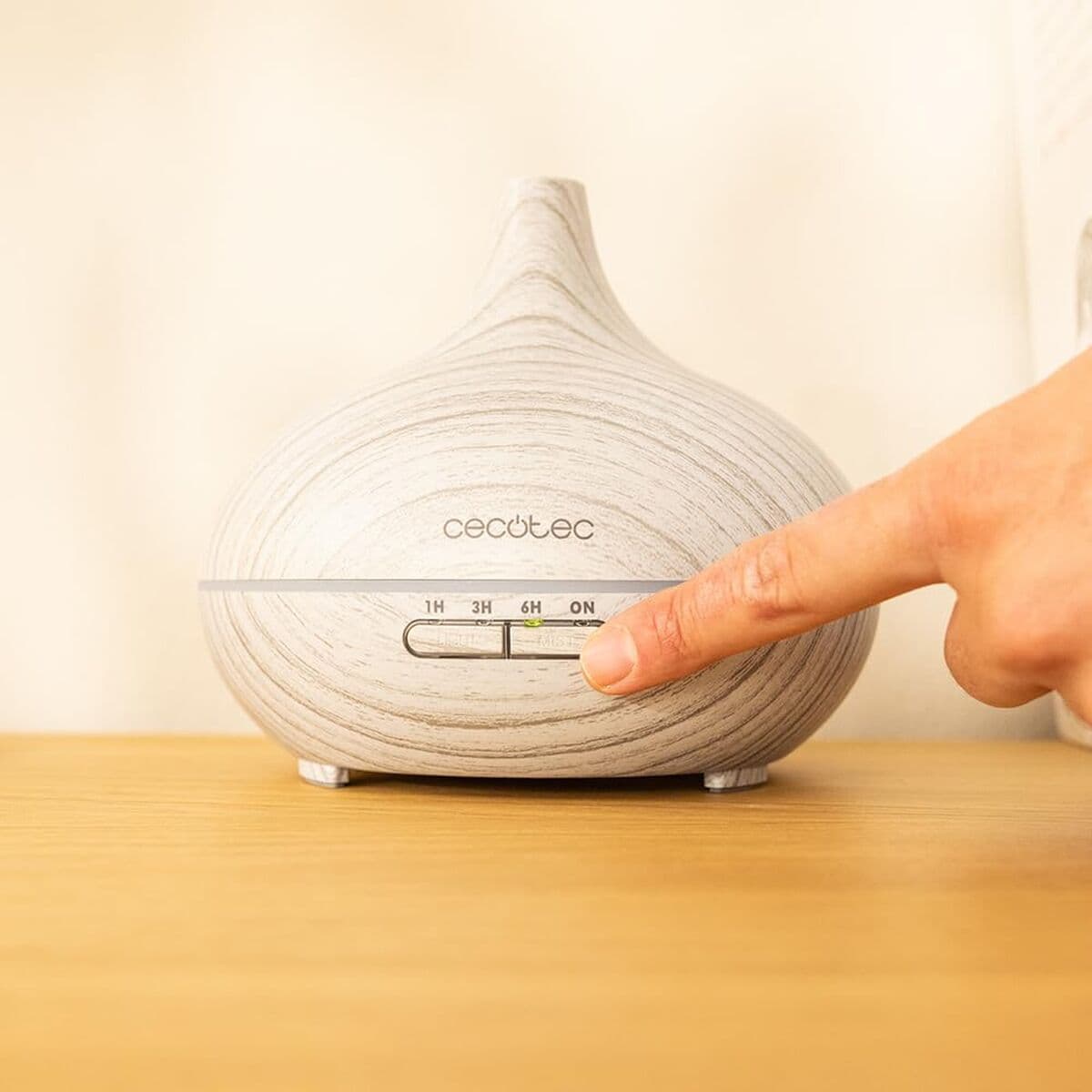 Cecotec Humidificador ultrasónico Pure Aroma 300 Yang White 300ml 10W LED aromaterapia - Image 7