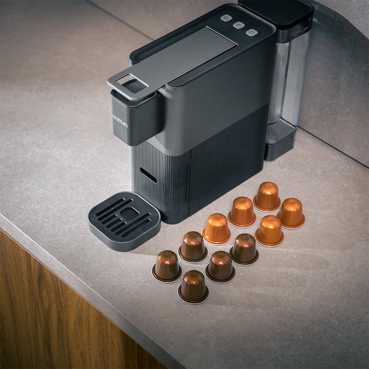 Cecotec Cafetera de Cápsulas Power Caps 20, 1400W, 20 bar, negra, apagado automático - Image 9