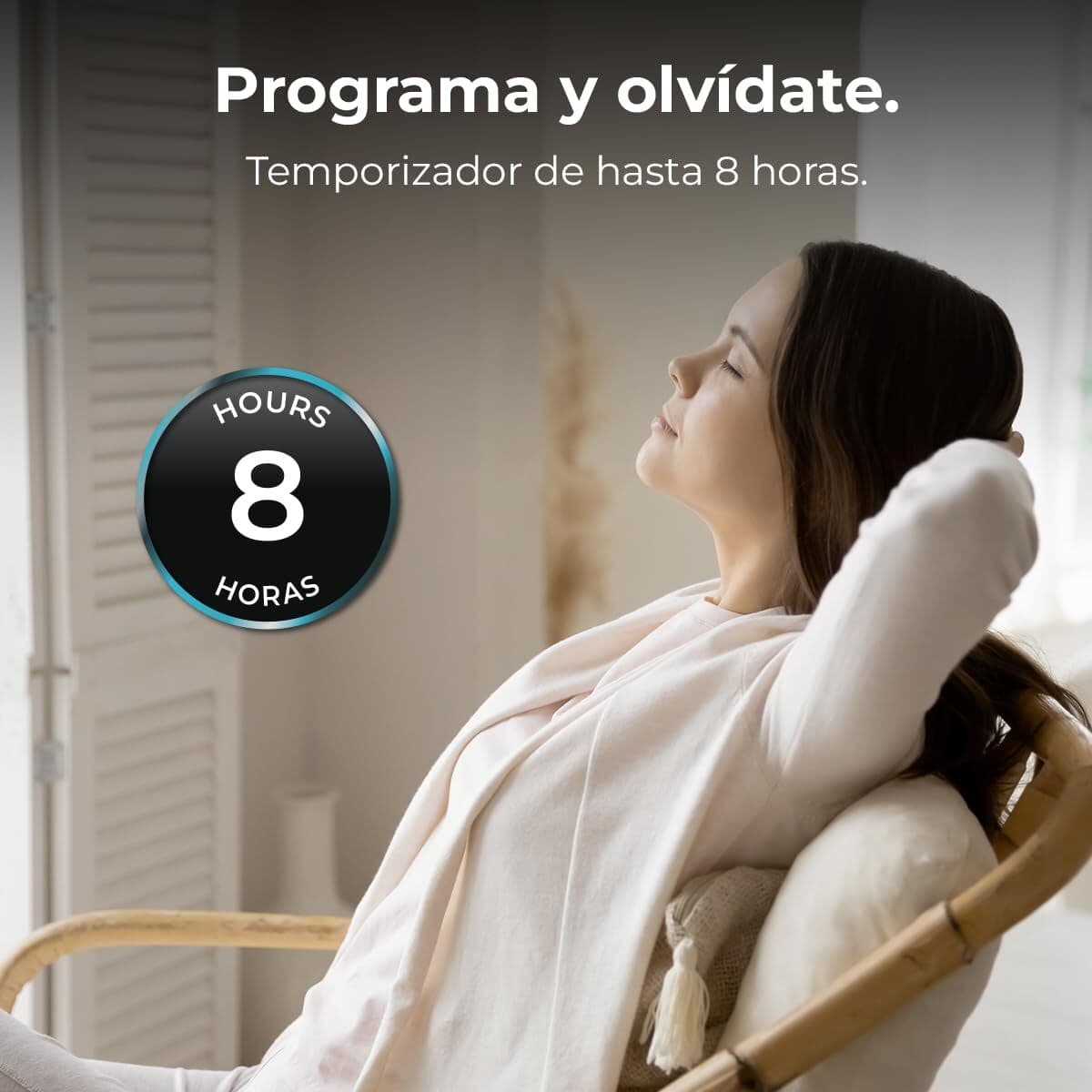 Cecotec Humidificador PureAroma 3000 10L 10W Bluetooth Altavoz LED 3 modos blanco - Image 7