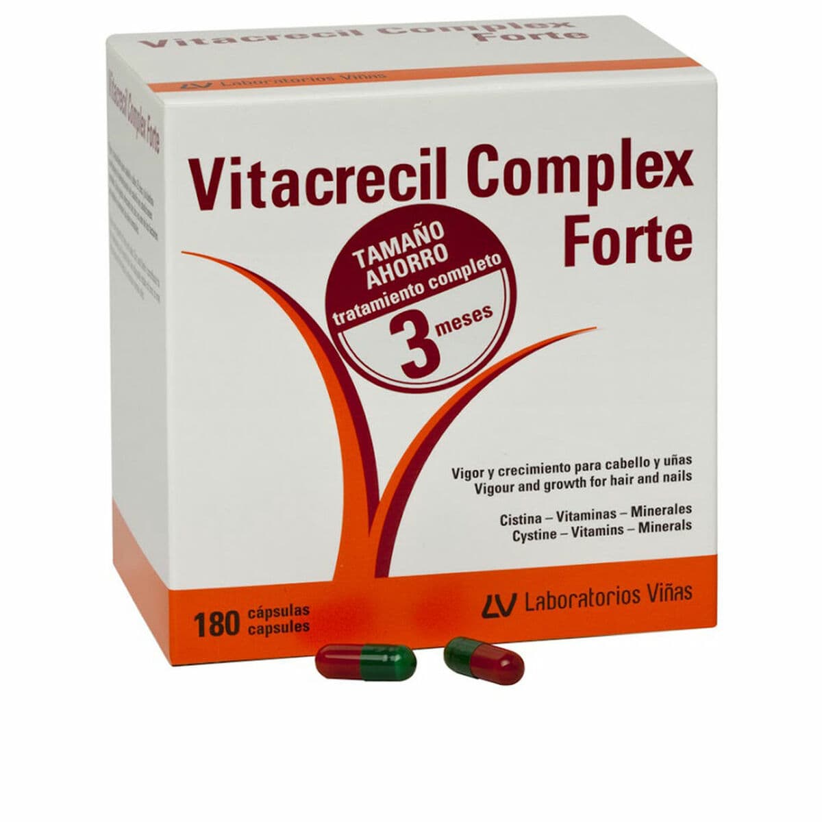 Kosttillskott Vitacrecil Complex Forte CABELLO Y UÑAS 180 Antal