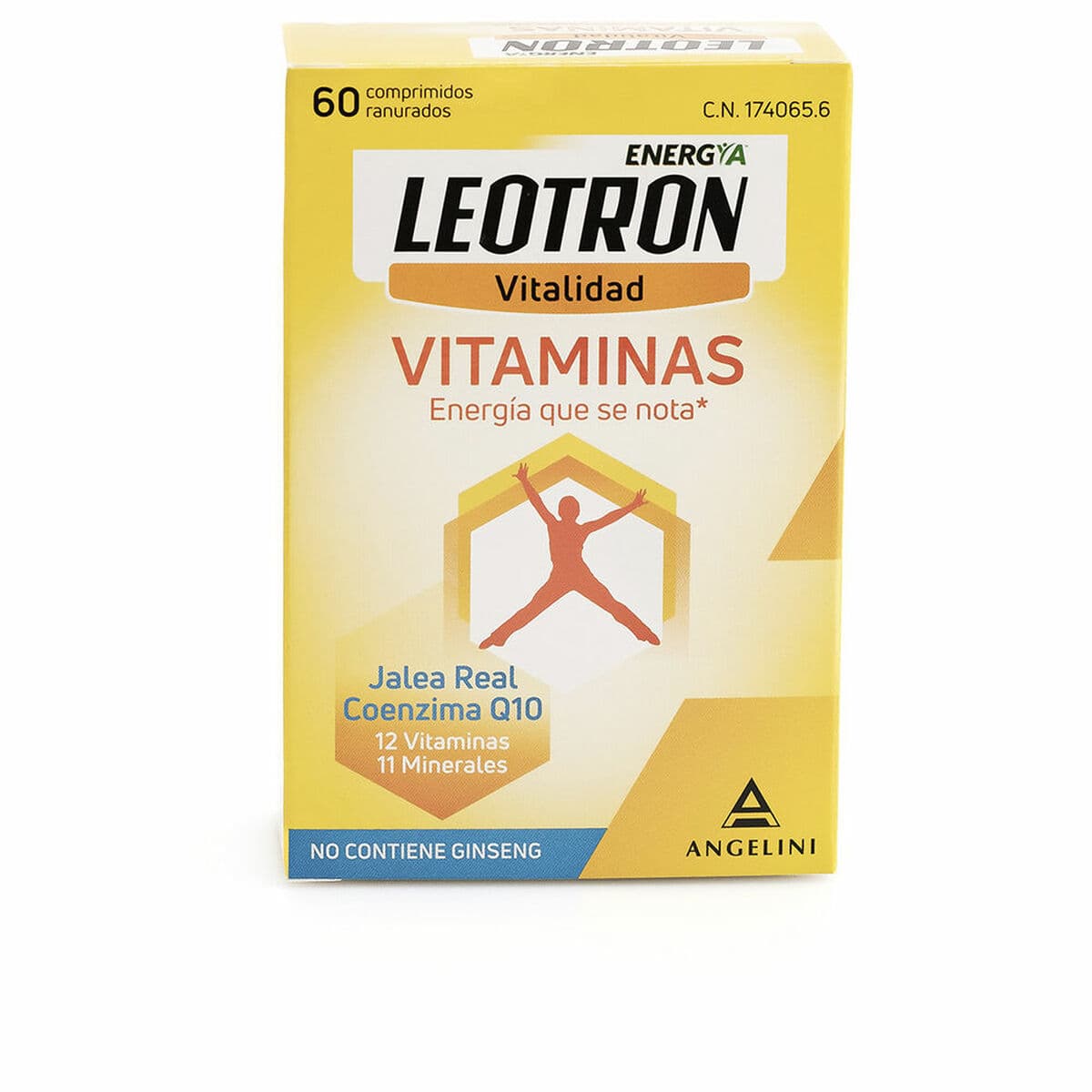 Suplement diety Leotron Leotron Vitaminas Mleczko pszczele Koenzym Q-10 60 Sztuk