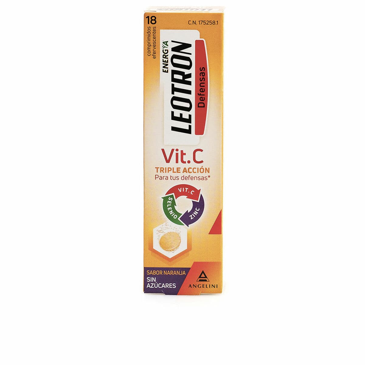 C vitamīns Leotron Vitamina C Oranžs C vitamīns 18 gb.