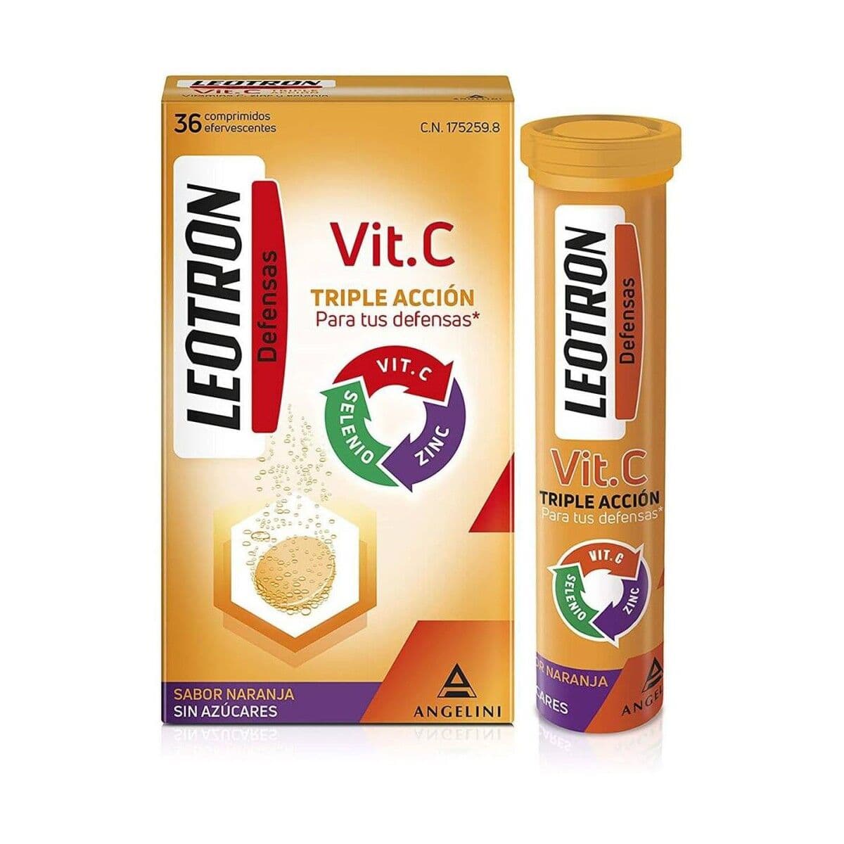 Vitaminas C Leotron Vitamina C 36 Vienetai