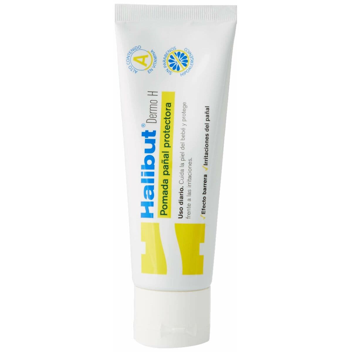 Crema Protectora de Pañal Halibut Pomada 45 g 2 x 45 g Pomada