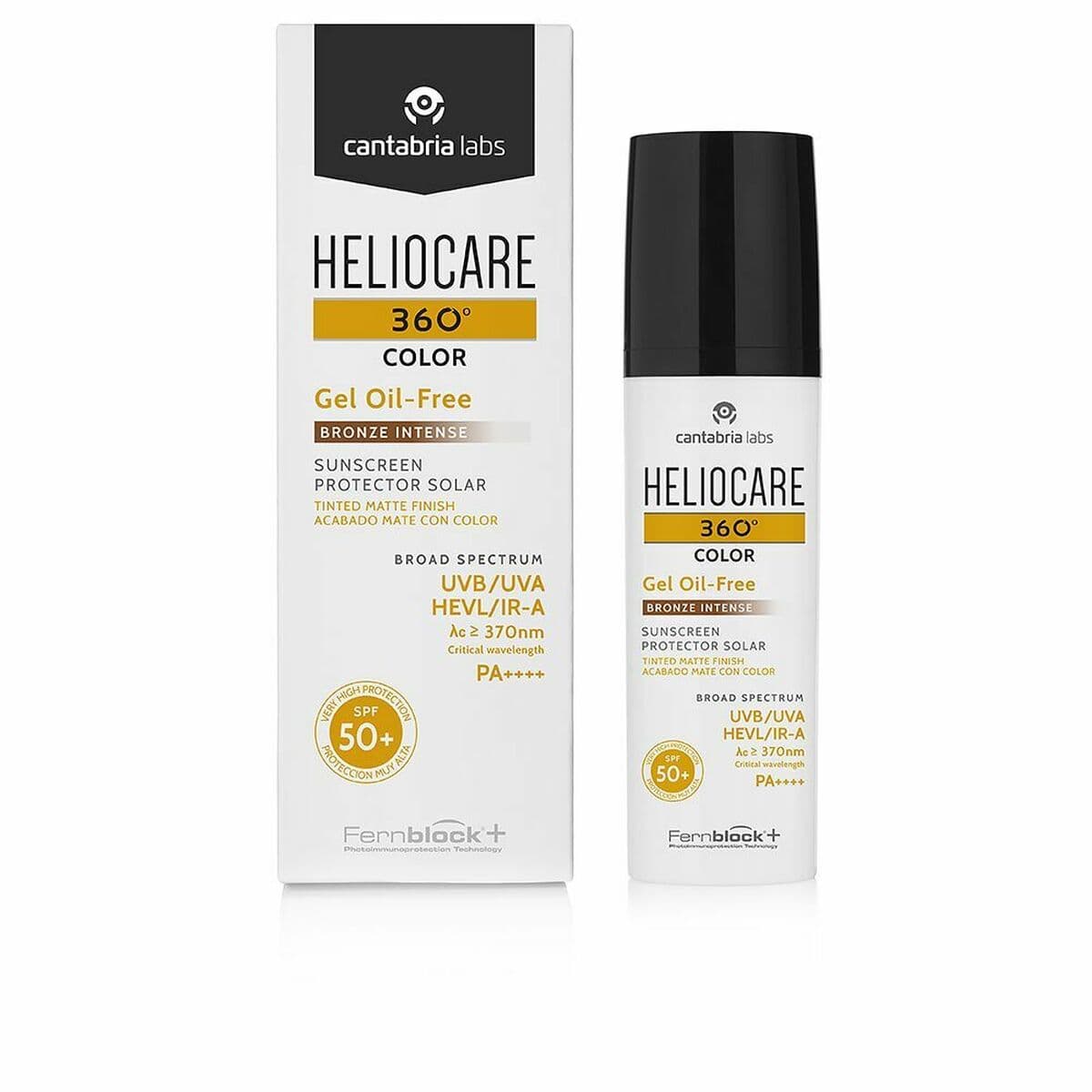 Protector Solar con Color Heliocare 360º Spf 50 50 ml Bronceador