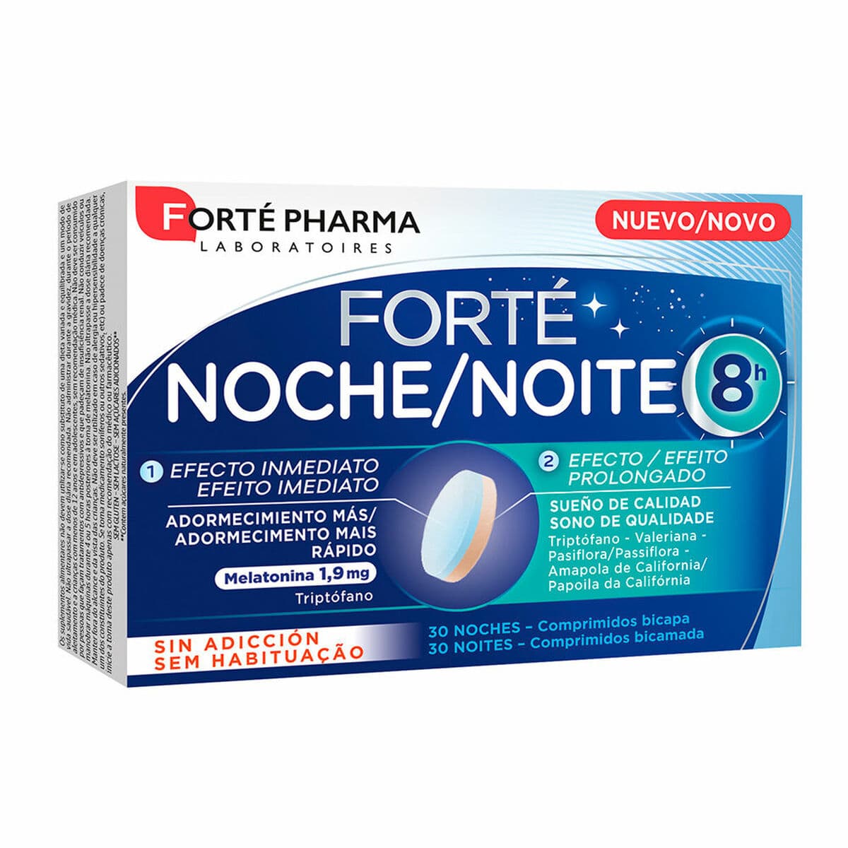 Suplemento para Insomnio Forté Pharma Forté Noche H Melatonina 30 unidades