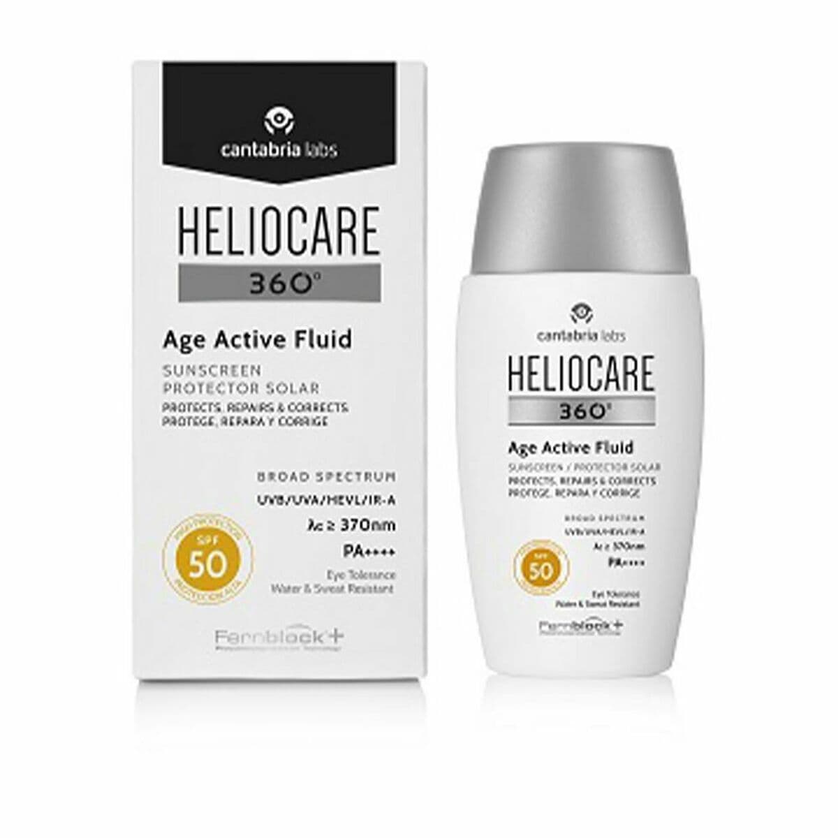 Solblokk Heliocare 360° Age Active Spf 50 50 ml