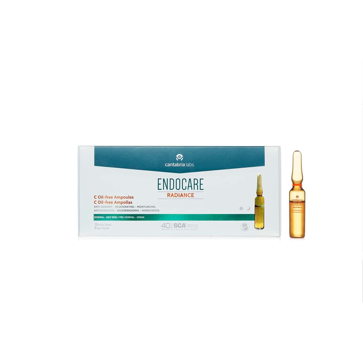 Ampollas Endocare Radiance  10 x 2 ml Sin aceite - Image 2