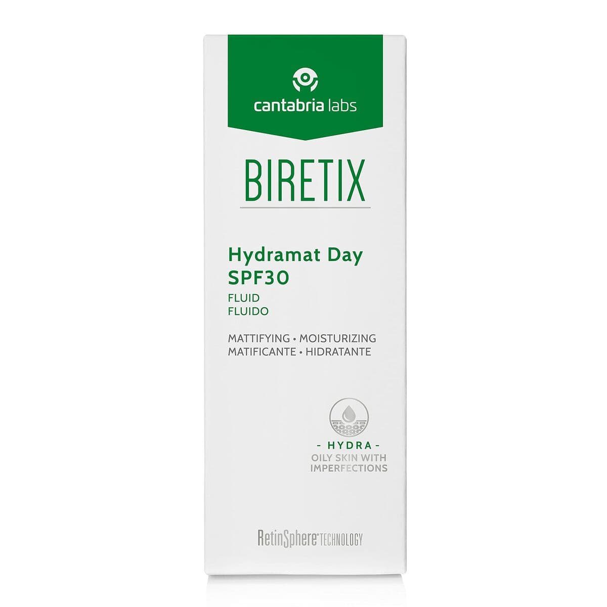 Mitrinošs Sejas Krēms BIRETIX Hydramta Day Spf 30 Spf 30+ 50 ml - Image 2