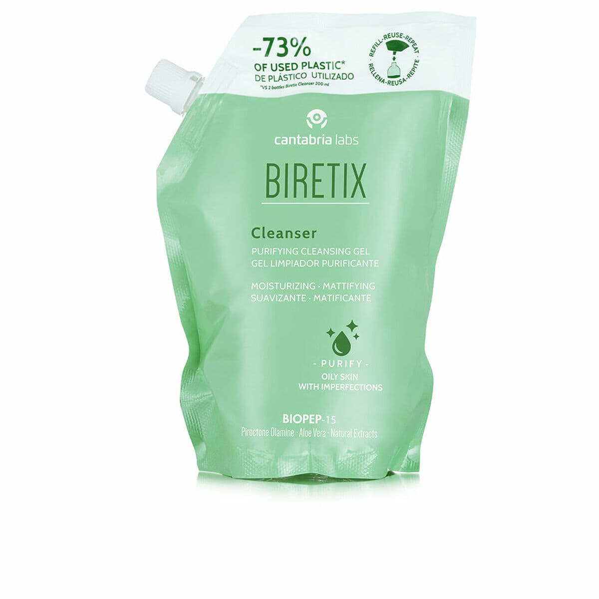 Rengörande ansiktsgel BIRETIX BIRETIX CLEANSER 400 ml