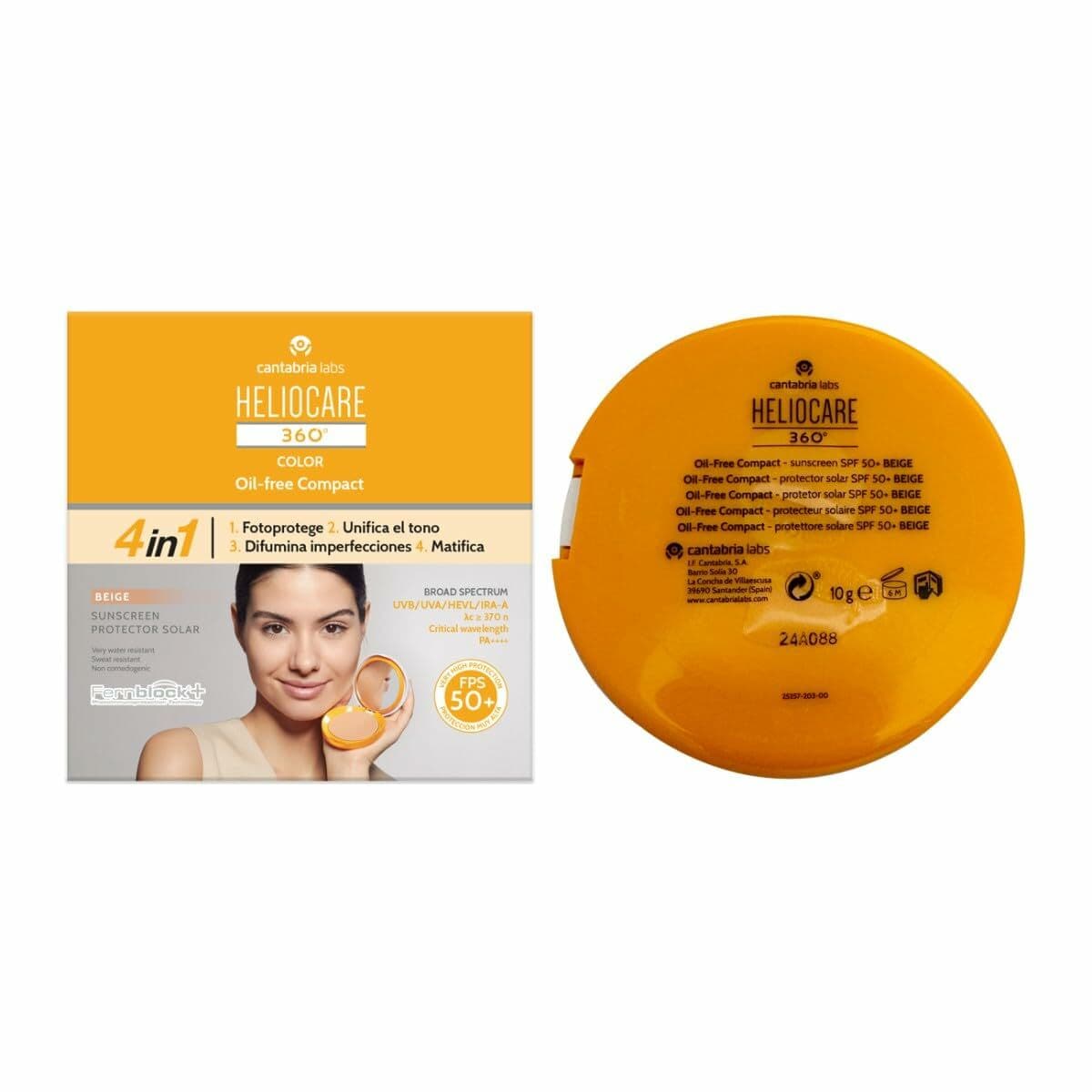 Aurinkosuoja värillä Heliocare HELIOCARE 360º Beige Spf 50 10 g - Image 3