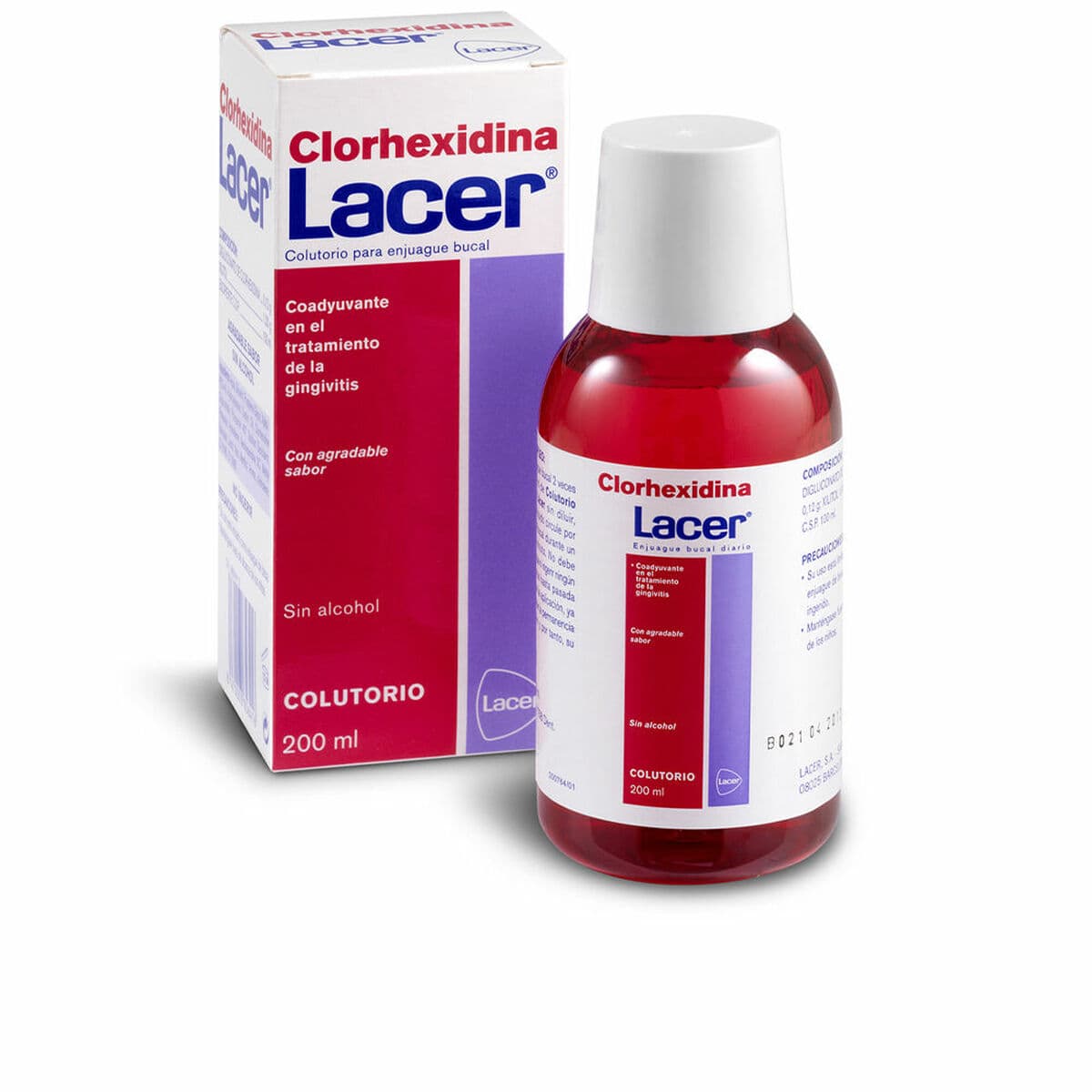 Apă de Gură Lacer Clorhexidina 200 ml