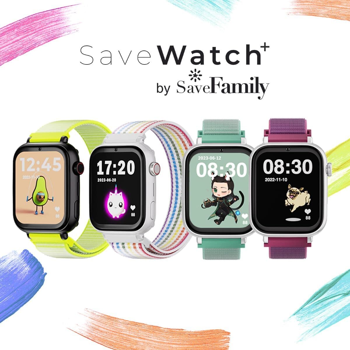 Montre intelligente Save Family SW+B.CTVM Vert - Image 5