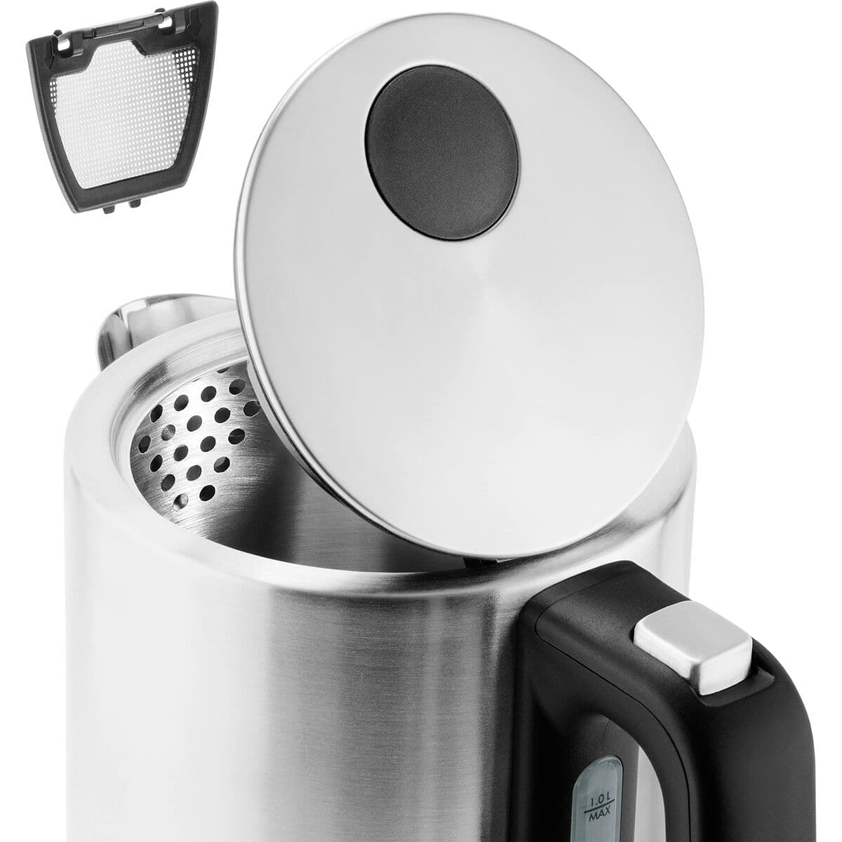 Fierbător Catler KE 3010 1 L Gri Oțel inoxidabil 2200 W - Image 8