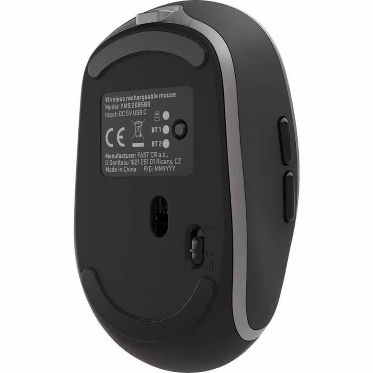 Souris Yenkee YMS 2085BK Noir 2400 dpi - Image 6