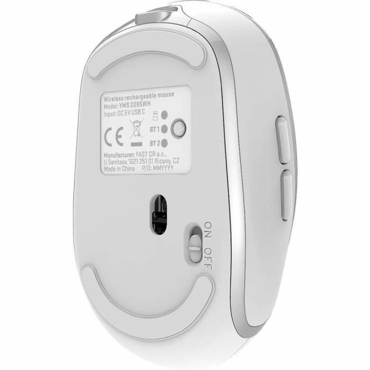 Souris Yenkee YMS 2085WE Blanc 2400 dpi - Image 6