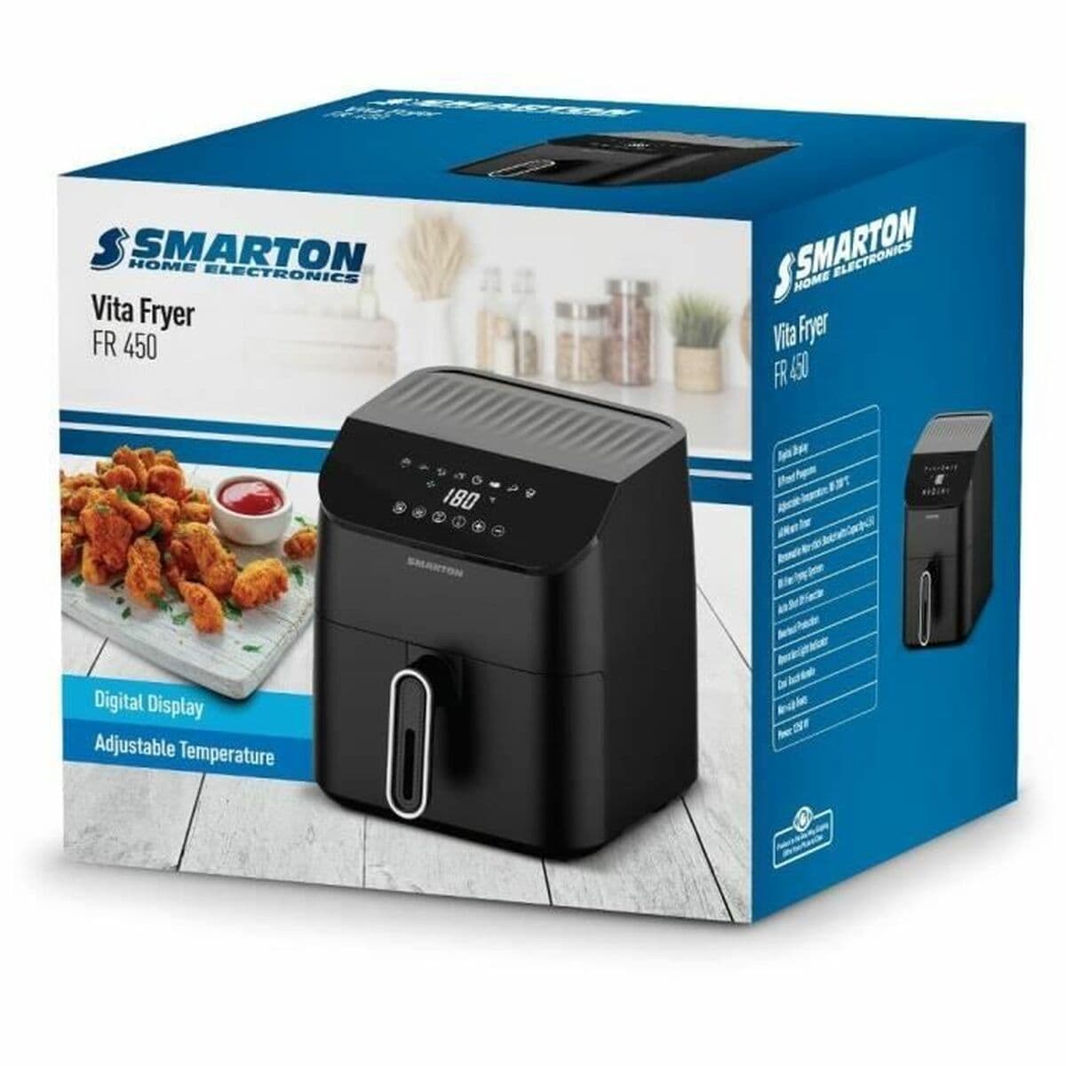 Air Fryer Smarton FR 450 Black 1350 W 4,5 L - Image 5