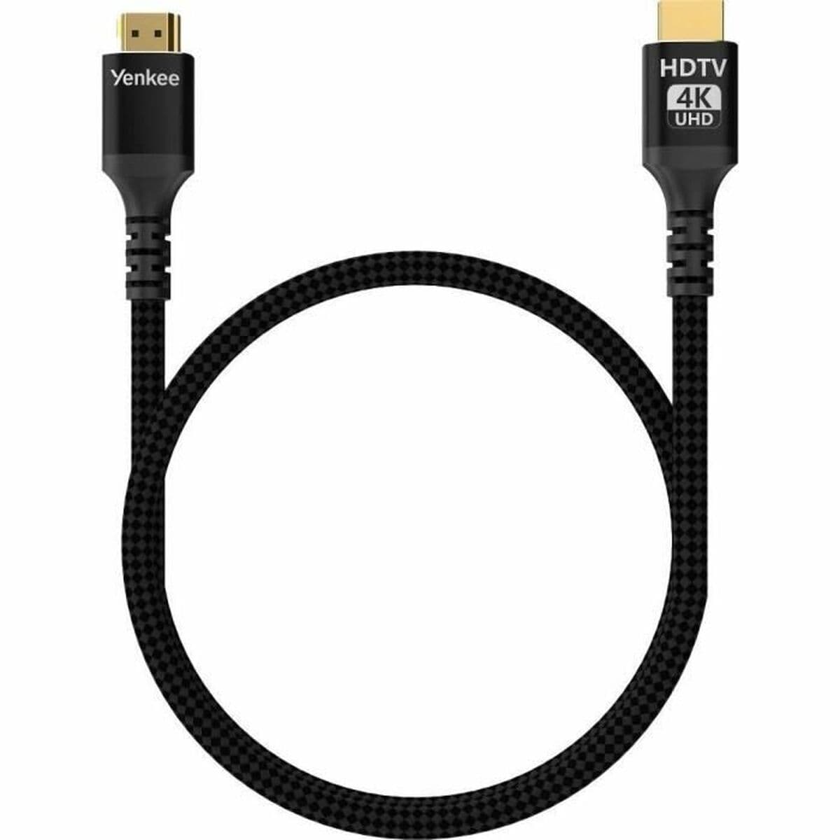 Cable HDMI a HDMI Yenkee YCH 130 Negro 3 m - Image 2