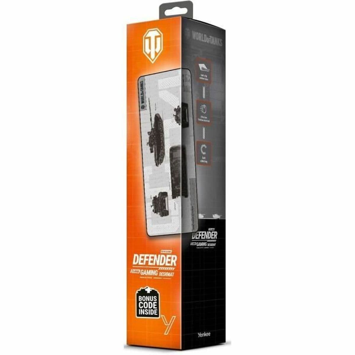Podloga za Miš Yenkee DEFENDER YPM WT90 Crna - Image 2
